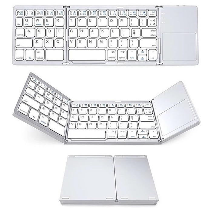 TypeFlow® - Teclado Com Mouse Para Celulares, Portátil Dobrável  - Vinych