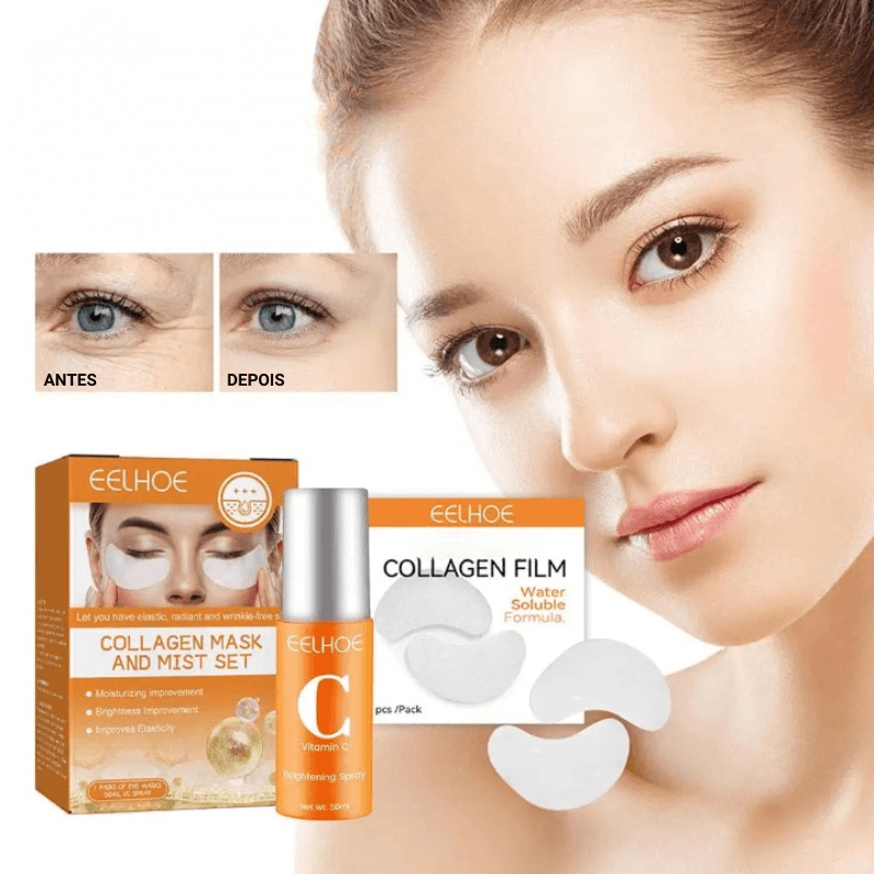 Kit Folhas De Colágeno + Vitamina C - Vinych