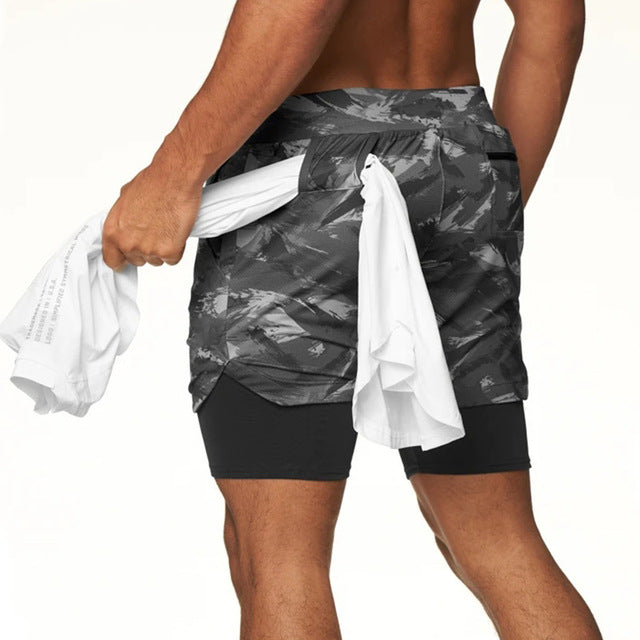 Shorts DryFit® Dupla Camada - Leve 2 Pelo Preço de 1 + Brinde Exclusivo Surpresa