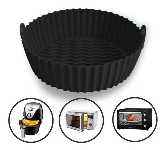 [Frete Grátis] - Bandeja reutilizável para AirFryer + BRINDE EXCLUSIVO!