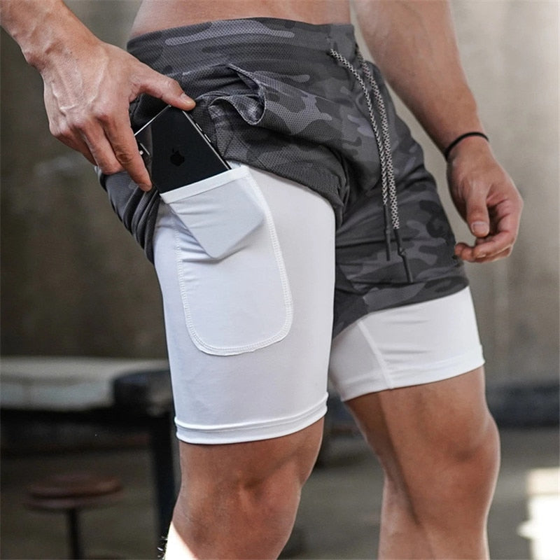 Shorts DryFit® Dupla Camada - Leve 2 Pelo Preço de 1 + Brinde Exclusivo Surpresa