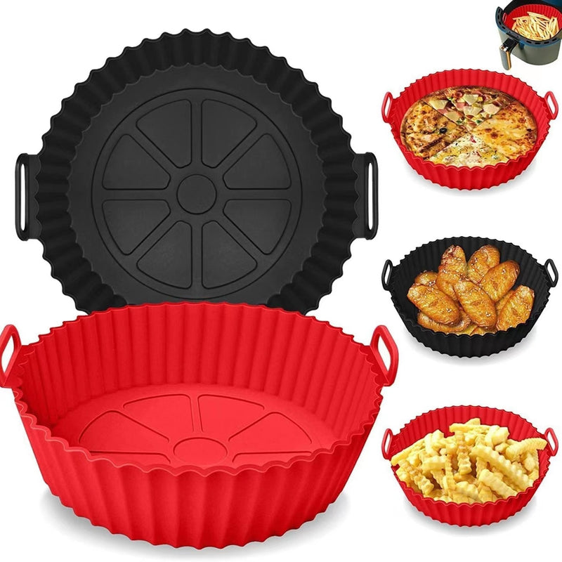 [Frete Grátis] - Bandeja reutilizável para AirFryer + BRINDE EXCLUSIVO!