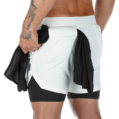 Shorts DryFit® Dupla Camada - Leve 2 Pelo Preço de 1 + Brinde Exclusivo Surpresa